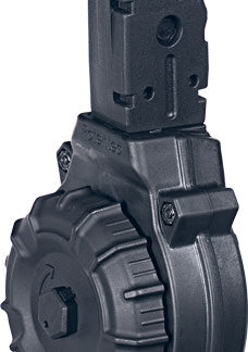 PRO MAG MAGAZINE SIG MPX 9MM - 30RD DRUM BLACK POLYMER