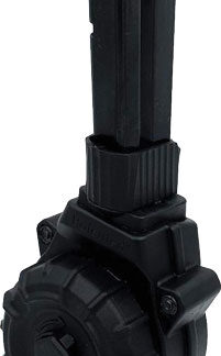 PRO MAG MAGAZINE S&W SHIELD - PLUS 9MM 30RD DRUM BLACK