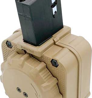 PRO MAG MAGAZINE AR-15 223 - 65RD DRUM FDE POLYMER