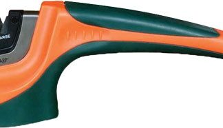 ACCUSHARP PULL THROUGH - SHARPENER ORANGE/GREEN
