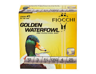 FIOCCHI 12GA #4 GOLDEN 25/250