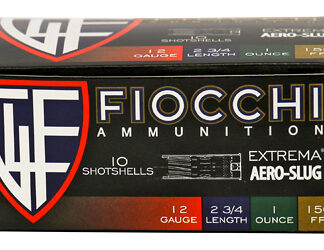 FIOCCHI 12GA AERO SLUG HV 10/250