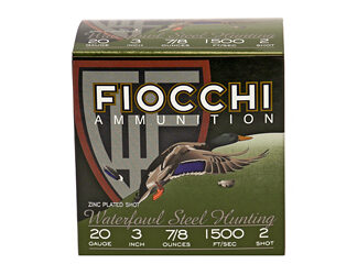 FIOCCHI 20GA #2 FLYWAY STEEL 25/250