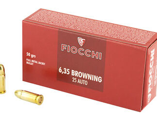 FIOCCHI 25ACP 50GR FMJ 50/1000