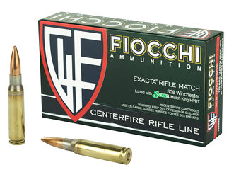 FIOCCHI 308WIN 175GR HPBT MK 20/200