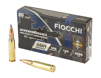FIOCCHI HYPR SBR 308WIN 125GR 20/200