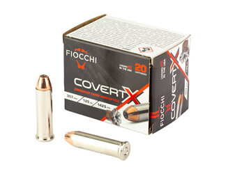 FIOCCHI COVERT X 357MAG 125GR 20/200