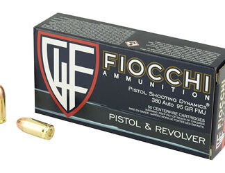 FIOCCHI 380ACP 95GR FMJ 50/1000
