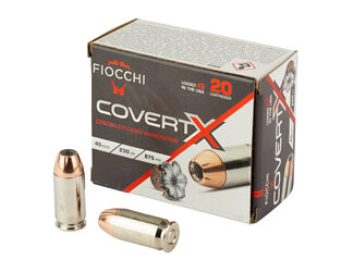 FIOCCHI COVERT X 45ACP 230GR 20/200