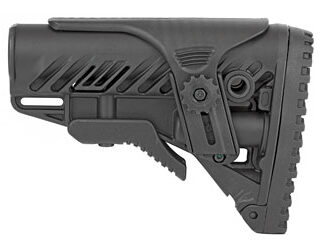 FAB DEF AR15 TACT STOCK ADJ BLK