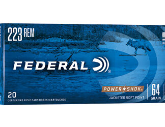 FED PWRSHK 223REM 64 GR SP 20/200