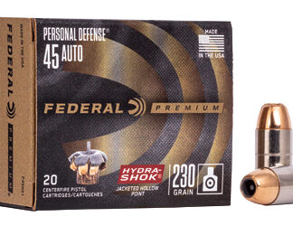 FED HYDRA-SHOK 45ACP 230GR HP 20/500