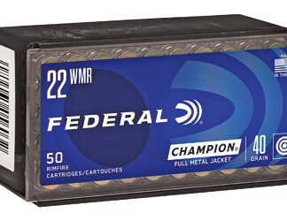FED CHAMP 22WMR 40GR FMJ 50/3000