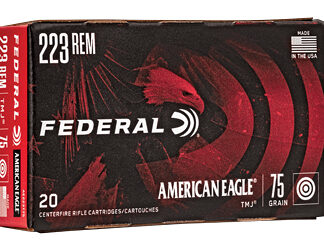 FED AM EAGLE 223 REM 75GR TMJ 20/500