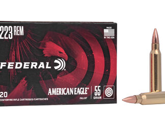 FED AM EAGLE 223REM 55G FMJ BT20/500