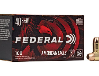 FED AM EAGLE 40S&W 180GR FMJ 100/500