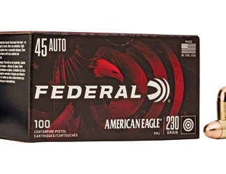 FED AM EAGLE 45ACP 230GR FMJ 100/500