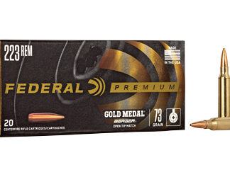FED GOLD MDL 223REM 73GR BERGER 20