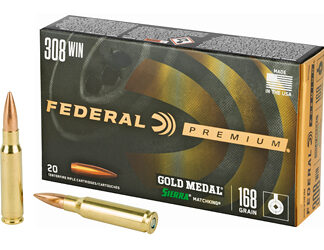 FED GOLD MDL 308WN 168GR BTHP 20/200