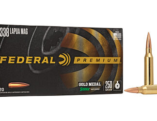 FED GOLD MDL 338LAP 250GR BTHP 20/
