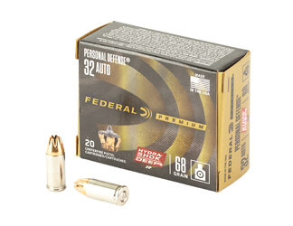 FED HYDRA SHOK 32ACP 68GR JHP 20/200