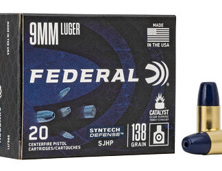 FED SYN DEF 9MM 138GR SJHP 20/200
