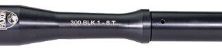 FAXON AR15 BARREL 300BLK - 7.5" 1:8 GUNNER PROFILE BLK