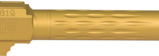 FAXON FITS GLOCK 19 BARREL 9MM - FLAME FLUTED THREADED TIN