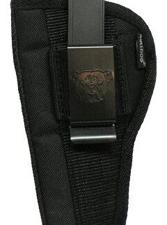 BULLDOG EXTREME SIDE HOLSTER - BLACK MOST REVOLVERS 3-4" BBL