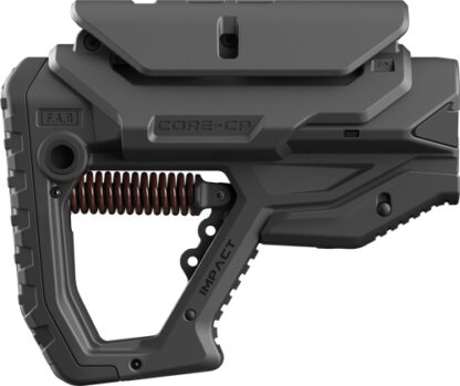 F.A.B. DEFENSE IMPACT RECOIL - BUTTSTOCK AR-15 BLK W/CHK REST