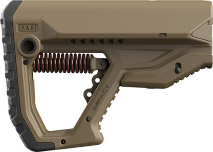 F.A.B. DEFENSE IMPACT RECOIL - REDUCTION BUTTSTOCK AR-15 FDE