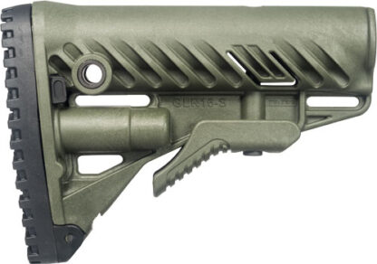 F.A.B. DEFENSE GLR-16 AR-15/ - M16 BUTTSTOCK GREEN - Image 2