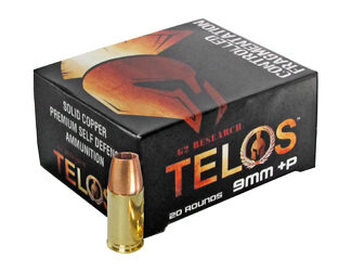 G2R TELOS 9MM +P 92GR 20/500