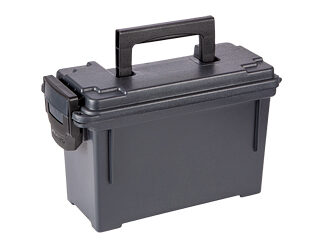 PLANO AMMO BOX NO GASKET BLK 6PK