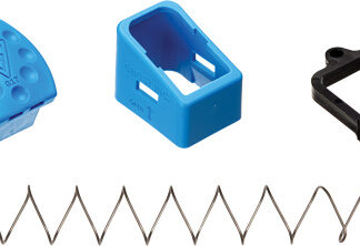 GHOST MOAB MAG EXTENSION FOR - GLOCK GEN 1-5 PLUS 6 RNDS BLUE