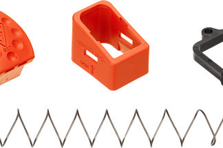 GHOST MOAB MAG EXTENSION FOR - GLOCK GEN 1-5 PLUS 6 RNDS ORNG