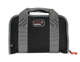 GPS DOUBLE COMPACT PISTOL CASE BLACK