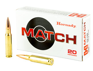 HRNDY 308WIN 168GR BTHP MTCH 20/200