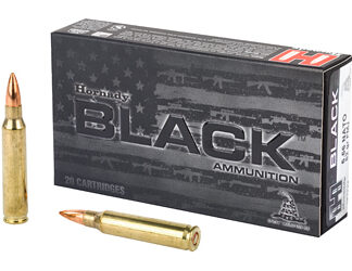 HRNDY BLACK 556NATO 62GR FMJ 20/200