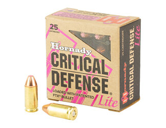 HRNDY CD 9MM 100GR FTX LITE 25/250