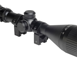 HATSAN OPTIMA 3-12X50 AO - AIRGUN SCOPE W/RINGS & CAPS