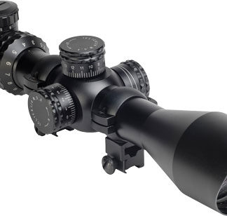 HATSAN OPTIMA 2.5-10X50E SFT - SCOPE W/ RINGS & CAPS