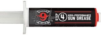 HOPPES BLACK GREASE SYRINGE - SYNTHETIC POLYMER FORMULA