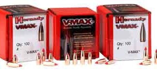 HORNADY BULLETS 20 CAL .204 - 40GR V-MAX 100CT 40BX/CS