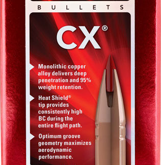 HORNADY BULLETS 22CAL .224 - 50GR CX 50CT