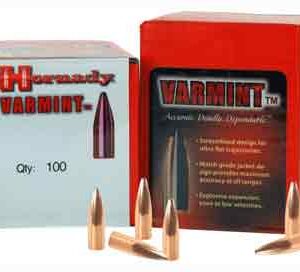 HORNADY BULLETS 22 CAL .224 - 55GR SPSX 100CT 40BX/CS