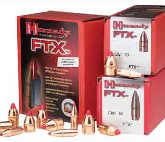 HORNADY BULLETS 30 CAL .308 - 160GR FTX 100CT 15BX/CS