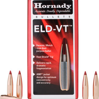 HORNADY BULLETS 30 CAL .308 - 174GR. ELD-VT 100CT 15BX/CS
