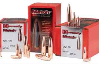 HORNADY BULLETS 30 CAL 308 178 - GR BTHP MATCH 100CT 15BX/CS