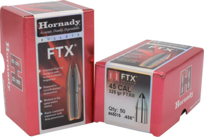 HORNADY BULLETS 45 CAL .458 - 325GR FTX 50CT 15BX/CS - Image 2